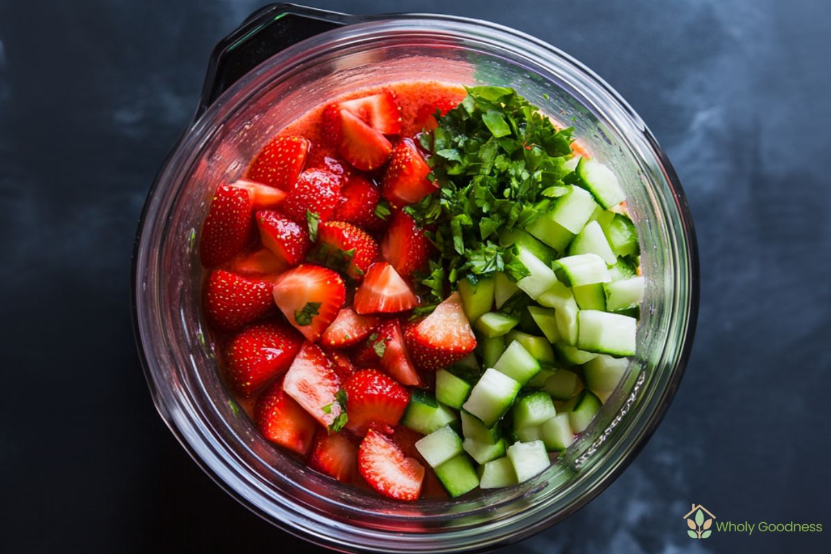 Strawberry Gazpacho Recipe