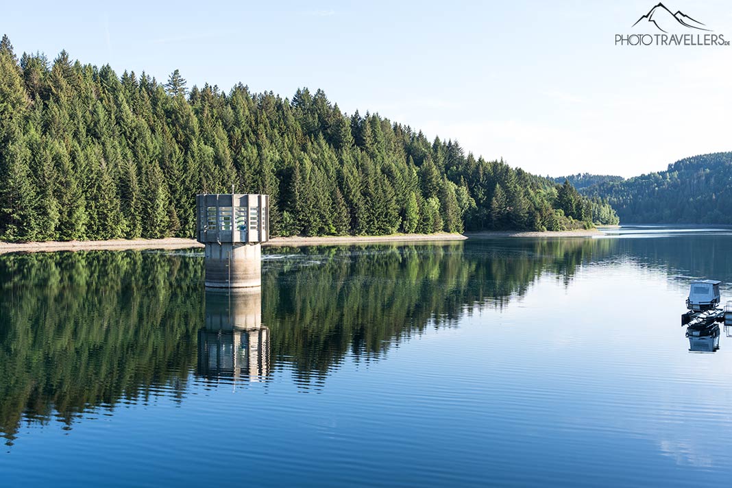 Die Ködeltalsperre im Frankenwald
