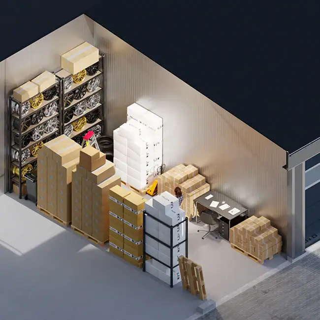 HeyLager 28 m² Lager Garage 9