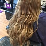 Client getting hair colored at Niagara Falls hair salon LJ Hair Design