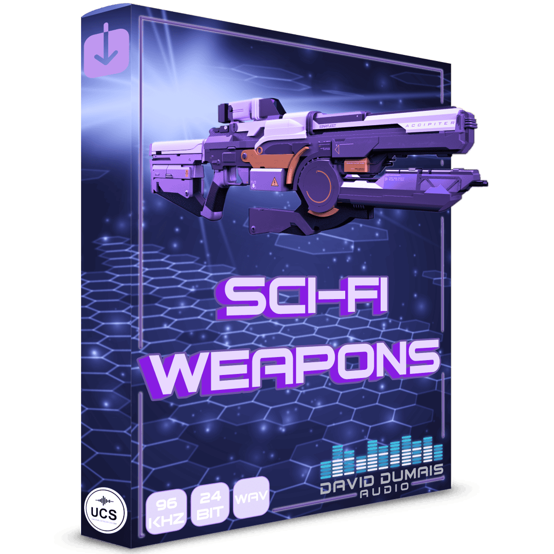 SFWP1 - 1080x1080 - Transparent BG Sci-Fi Weapons Pack 1 SFX