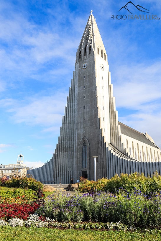 Die Kirche Hallgrímskirkja in Reykjavík