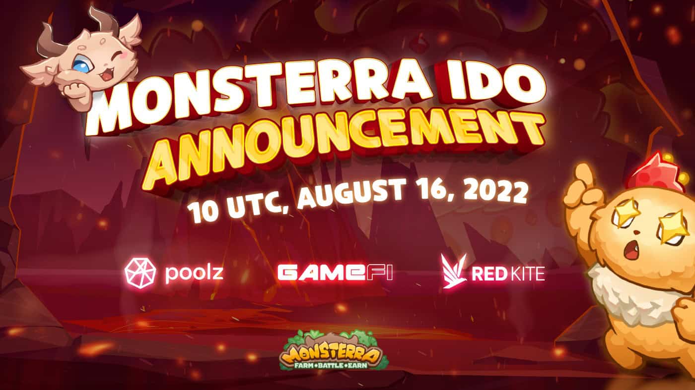 IDO Monsterra Progress on Poolz, GameFi.org and RedKite 1 IDO Monsterra Progress on Poolz GameFiorg and RedKite