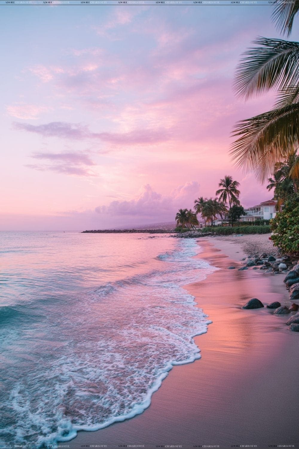 Inspirational Quotes beach at sunset.