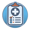 Illustration of a clipboard symbolizing tailored home care plans designed to meet individual needs and ensure personalized support Home Care Services: Personalized and Tailored Care Plans for Every Individual