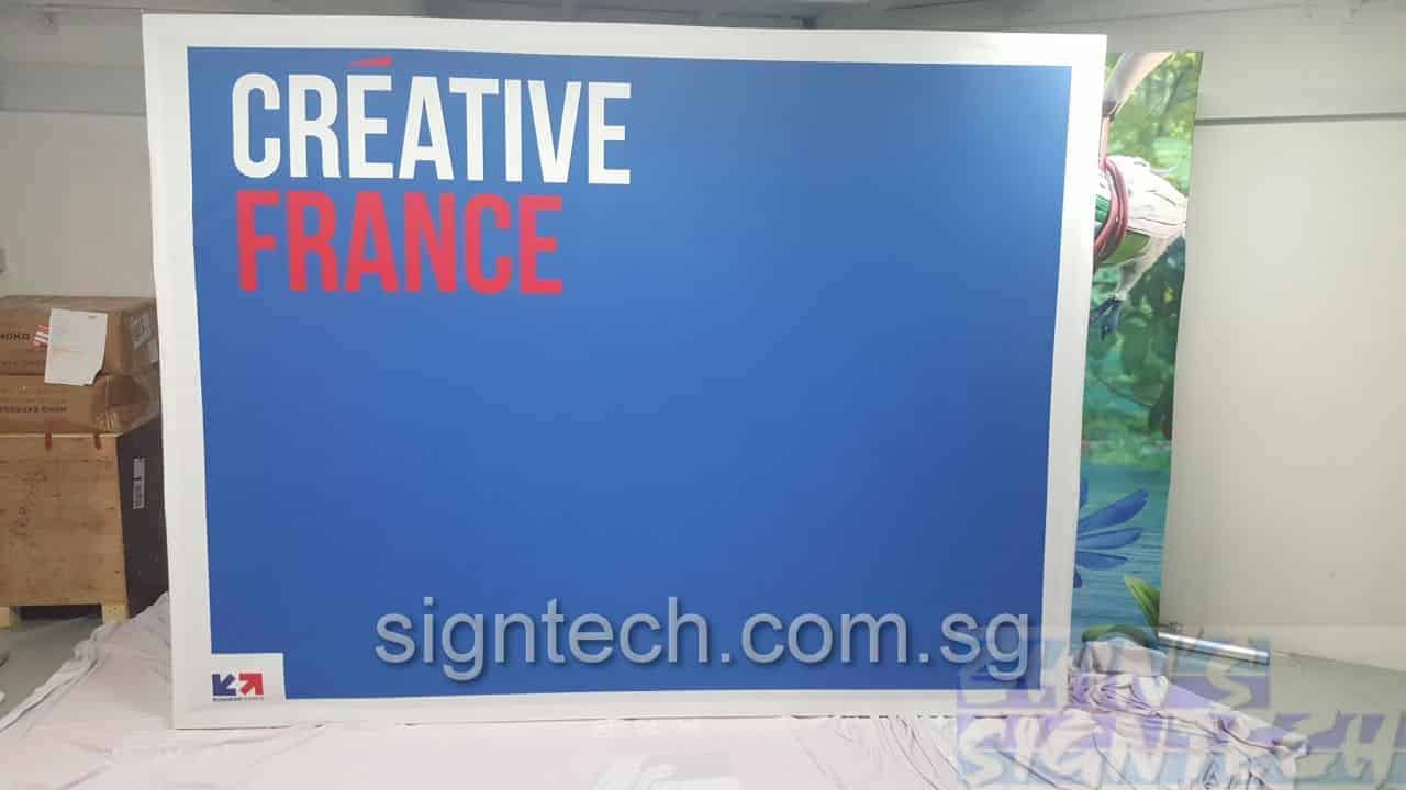 4 x 3 portable trade show displays - Creative France