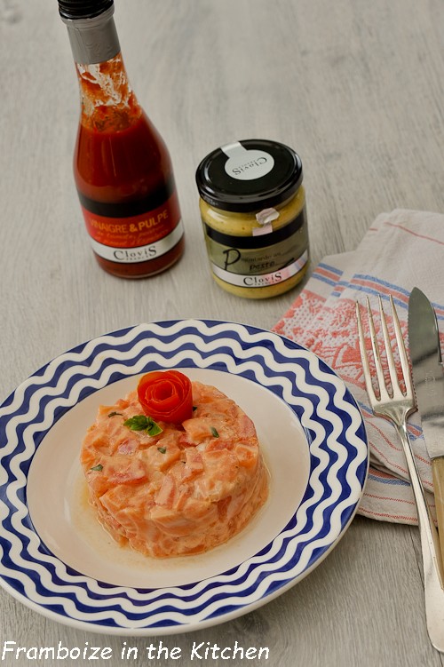 tartare de saumon