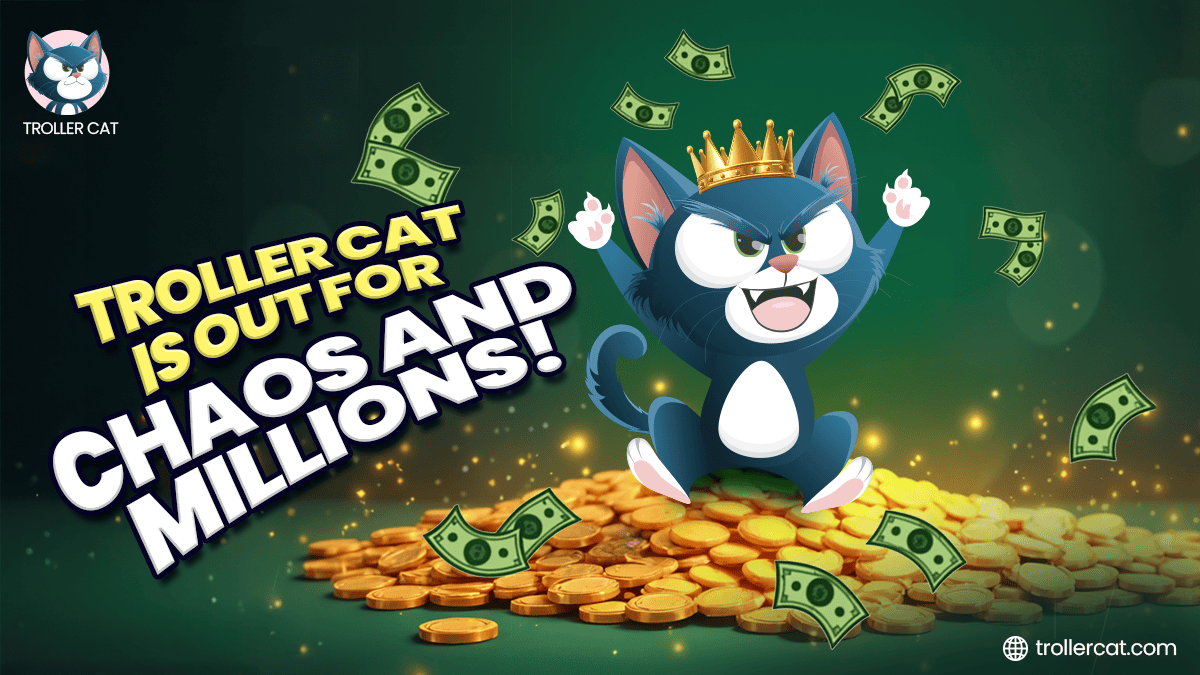 Troller Cat Presale Ignites 7000% ROI Buzz as best meme coin presale to buy now while Brett and ApeCoin Make Waves