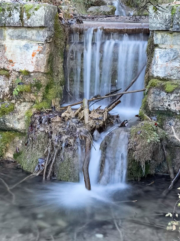 Ein kleiner Wasserfall