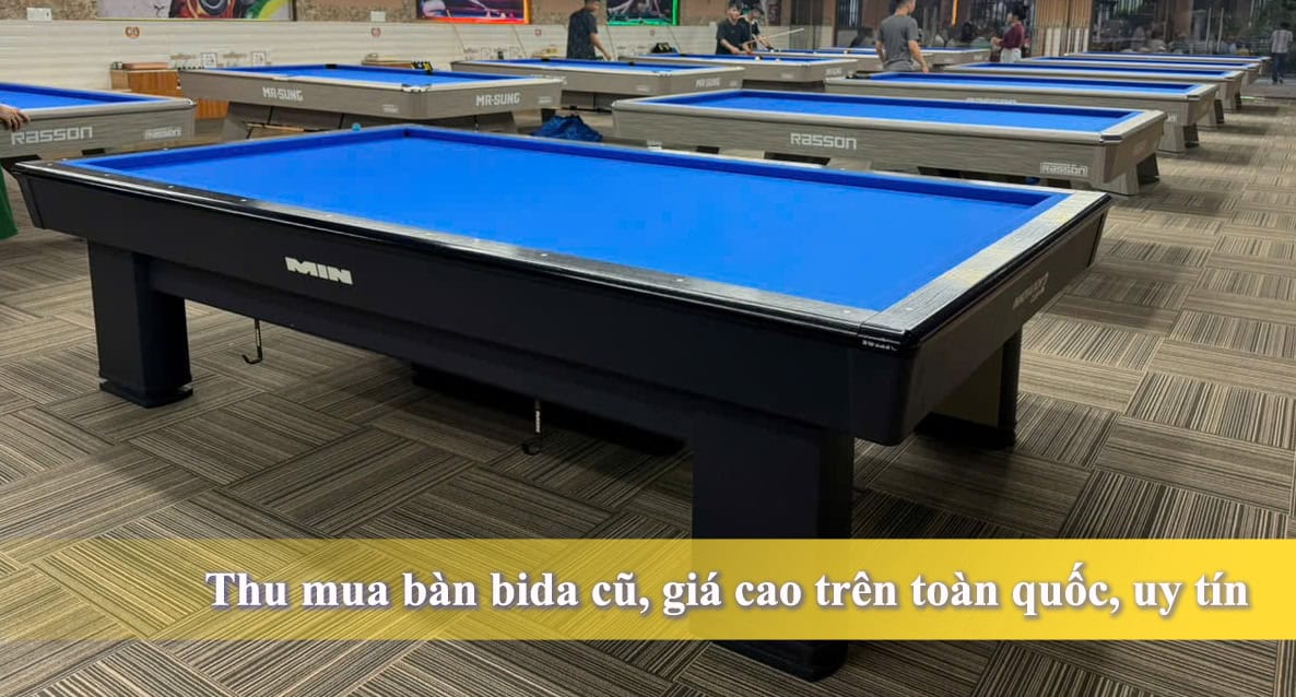 Thu Mua Bàn Bida Cũ Giá Cao Toàn Quốc | Thu Mua CLB Bida – Bàn Bida Giá Kho 2 thu mua bàn bida cũ