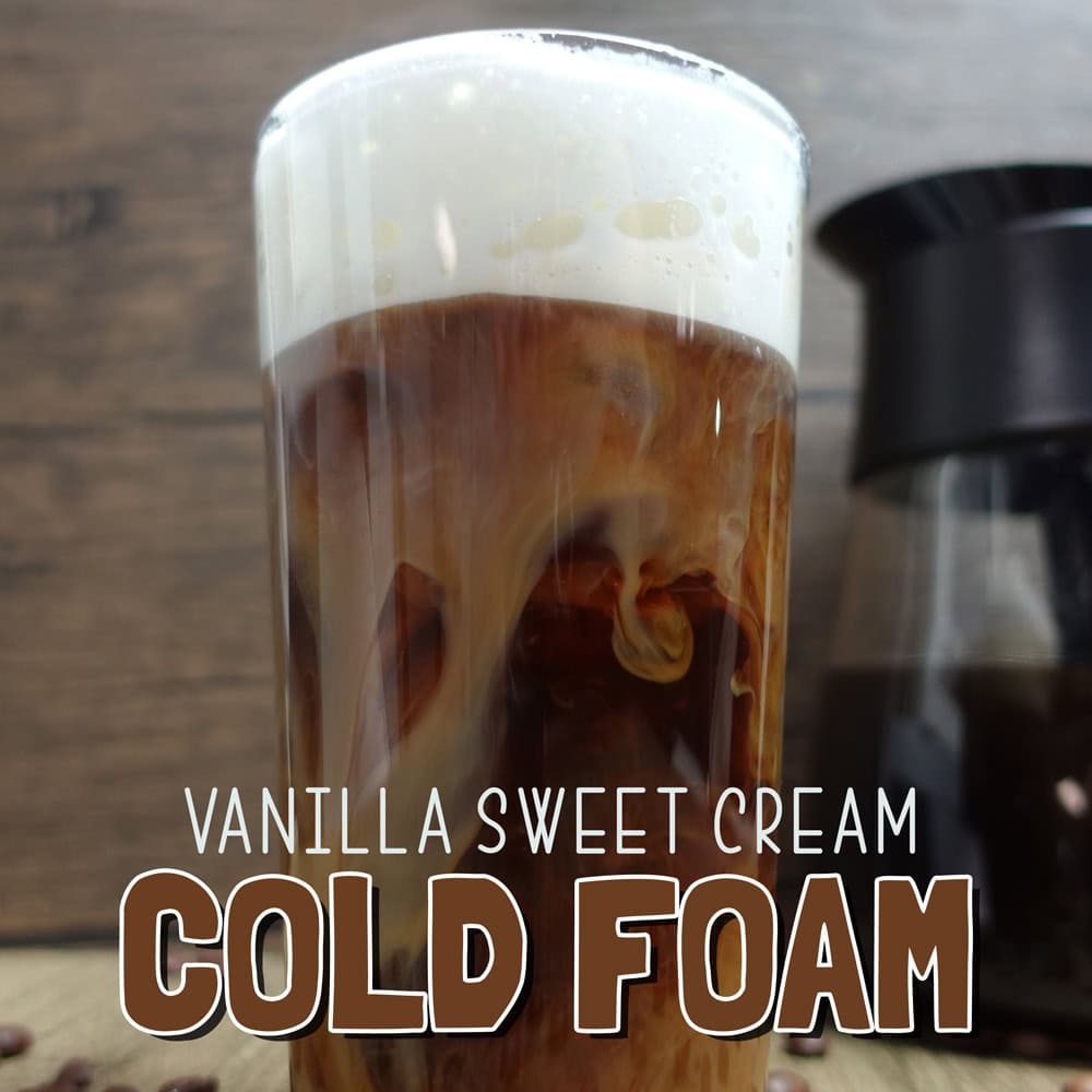 How to make vanilla sweet cream cold foam