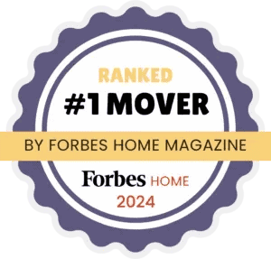 Forbes Home #1 mover • 2024 Ranked #1 Mover by Forbes Home, 2024 badge