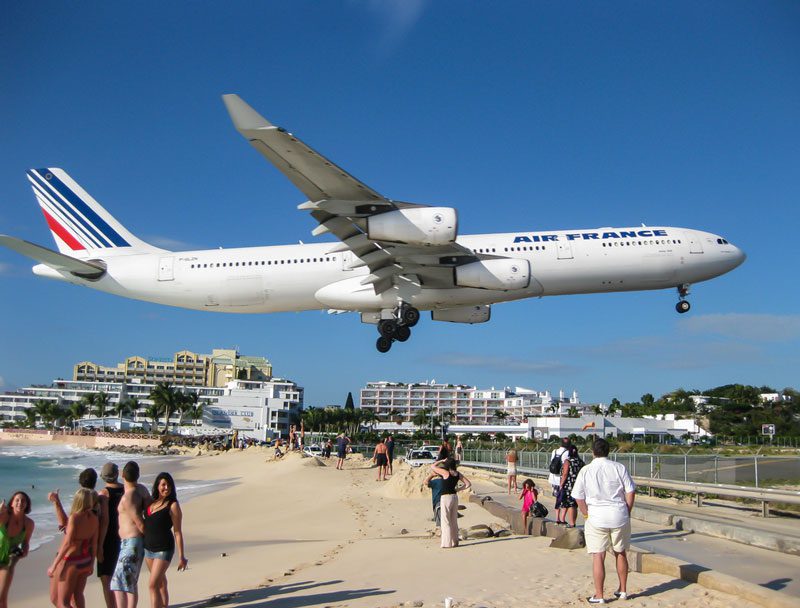 Flughafen St. Maarten