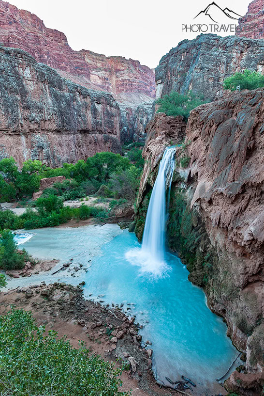 Die Havasu Falls im Grand Canyon in Arizona