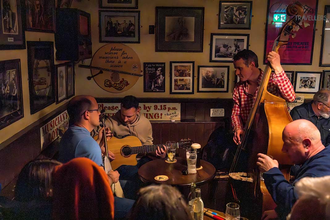 Musik-Session im Pub Matt Molloy's in Westport