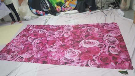 Fabric backdrop Printing