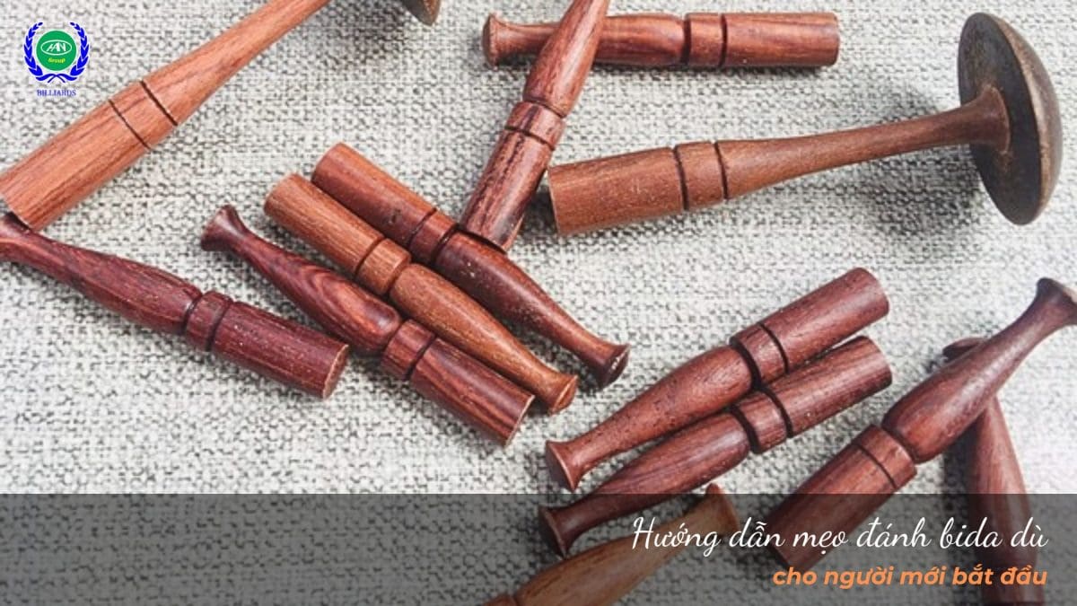 Hướng dẫn mẹo đánh bida dù cho người mới bắt đầu