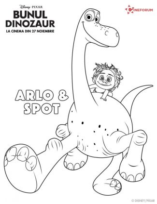 Planse Bunul dinozaur Arlo Spot