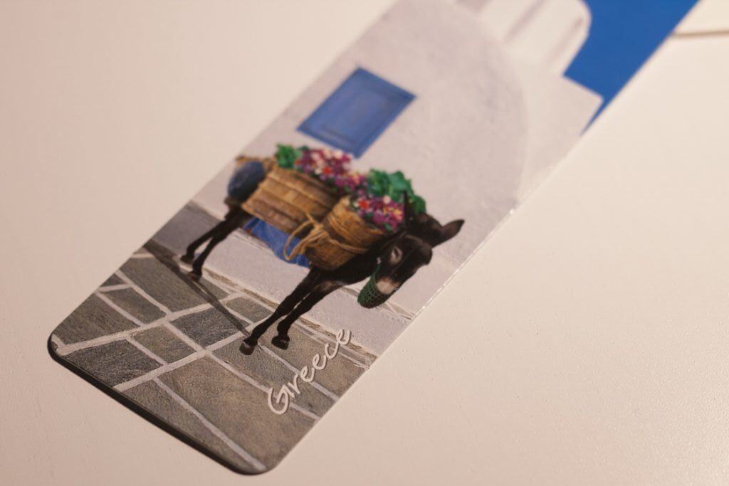 zakładka do książki z grecji