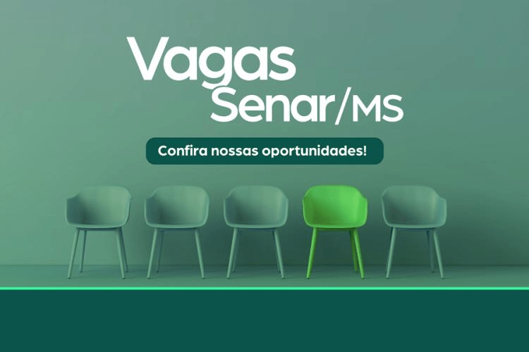 PROCESSO SELETIVO DO SENAR/MS OFERECE 3 CARGOS E SALÁRIOS DE ATÉ R$ 9,5 MIL PROCESSO SELETIVO DO SENAR/MS OFERECE 3 CARGOS E SALÁRIOS DE ATÉ R$ 9,5 MIL