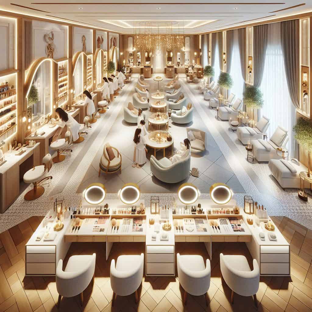 a look inside luxor beauty salon and spa in maitama