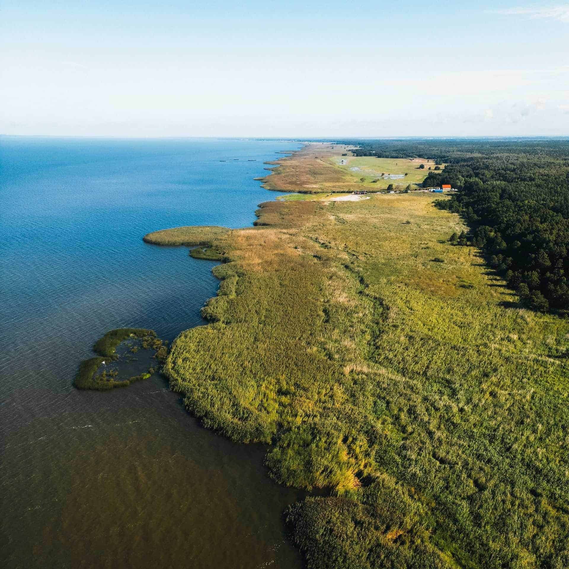 DJI_0239 Kurisches Haff, Kurische Haff, kurischen Haff -