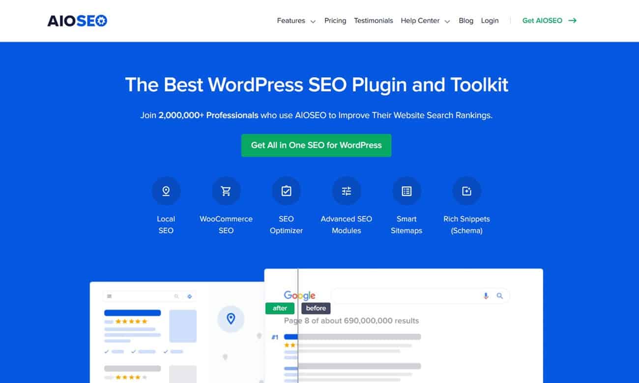 all In One Seo plugin