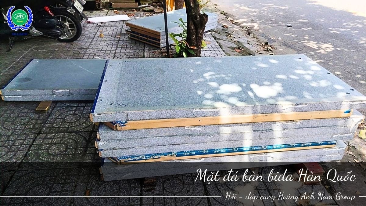 Mặt đá bàn bida Hàn Quốc
