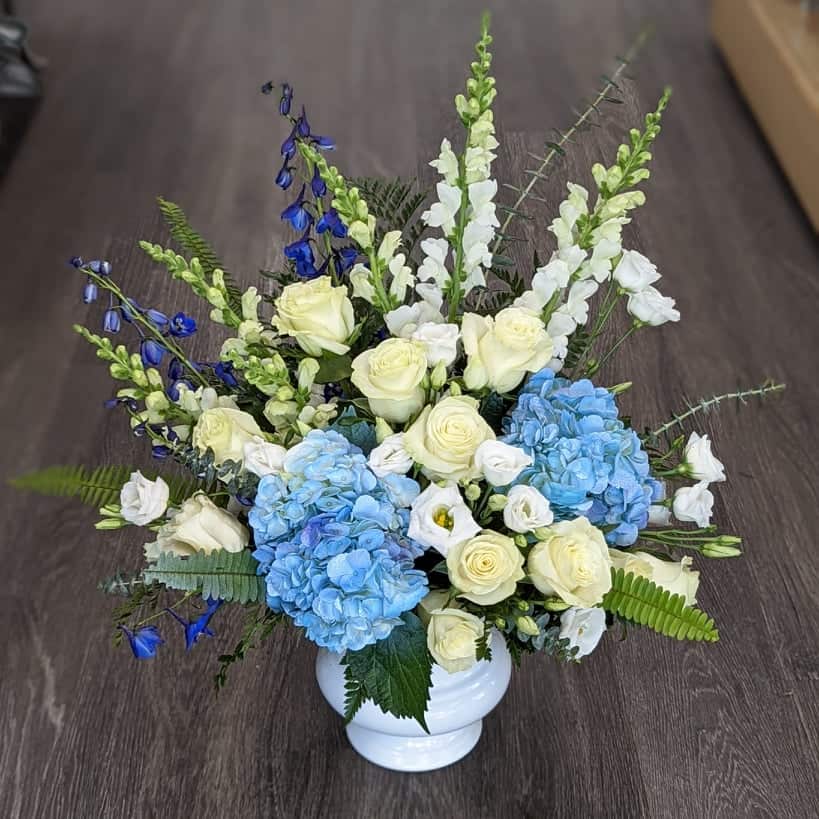 beautiful thoughts in blue