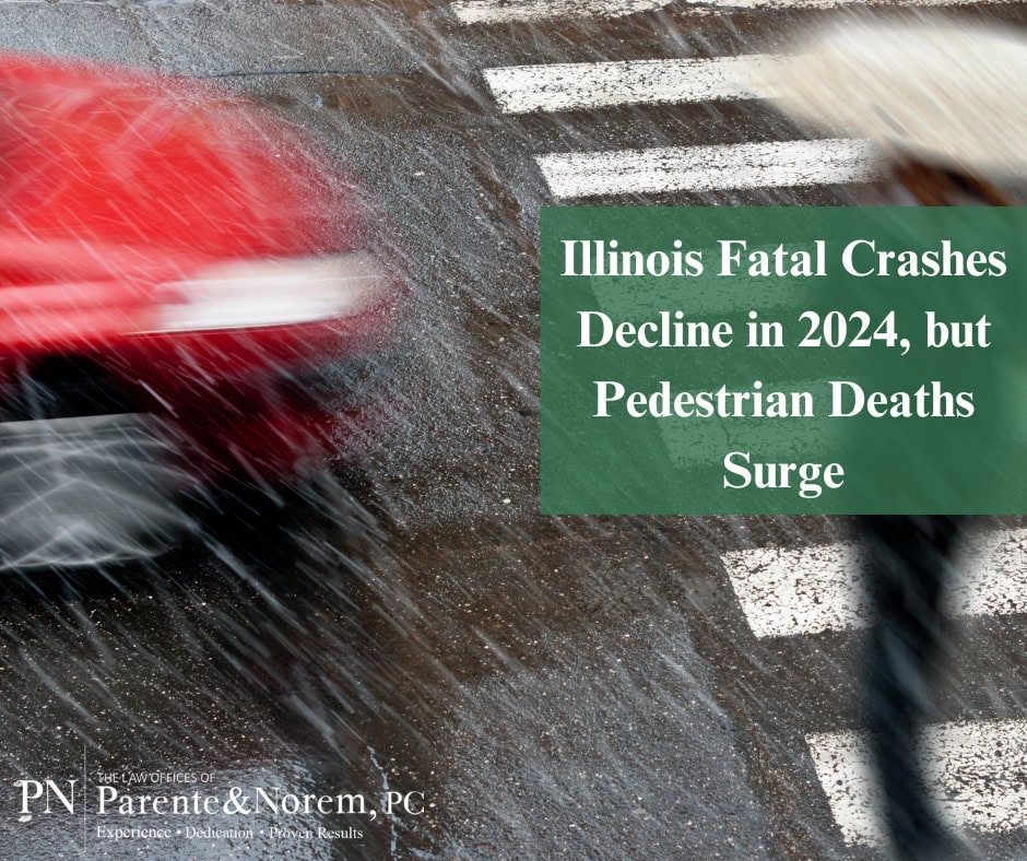 P&N BLOG | Illinois Fatal Crashes Decline in 2024, but Pedestrian Deaths Surge 10 Pedestrian