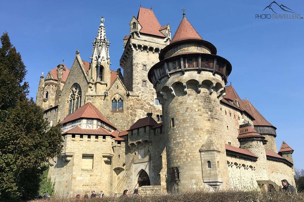 Die Burg Kreuzenstein bei Wien