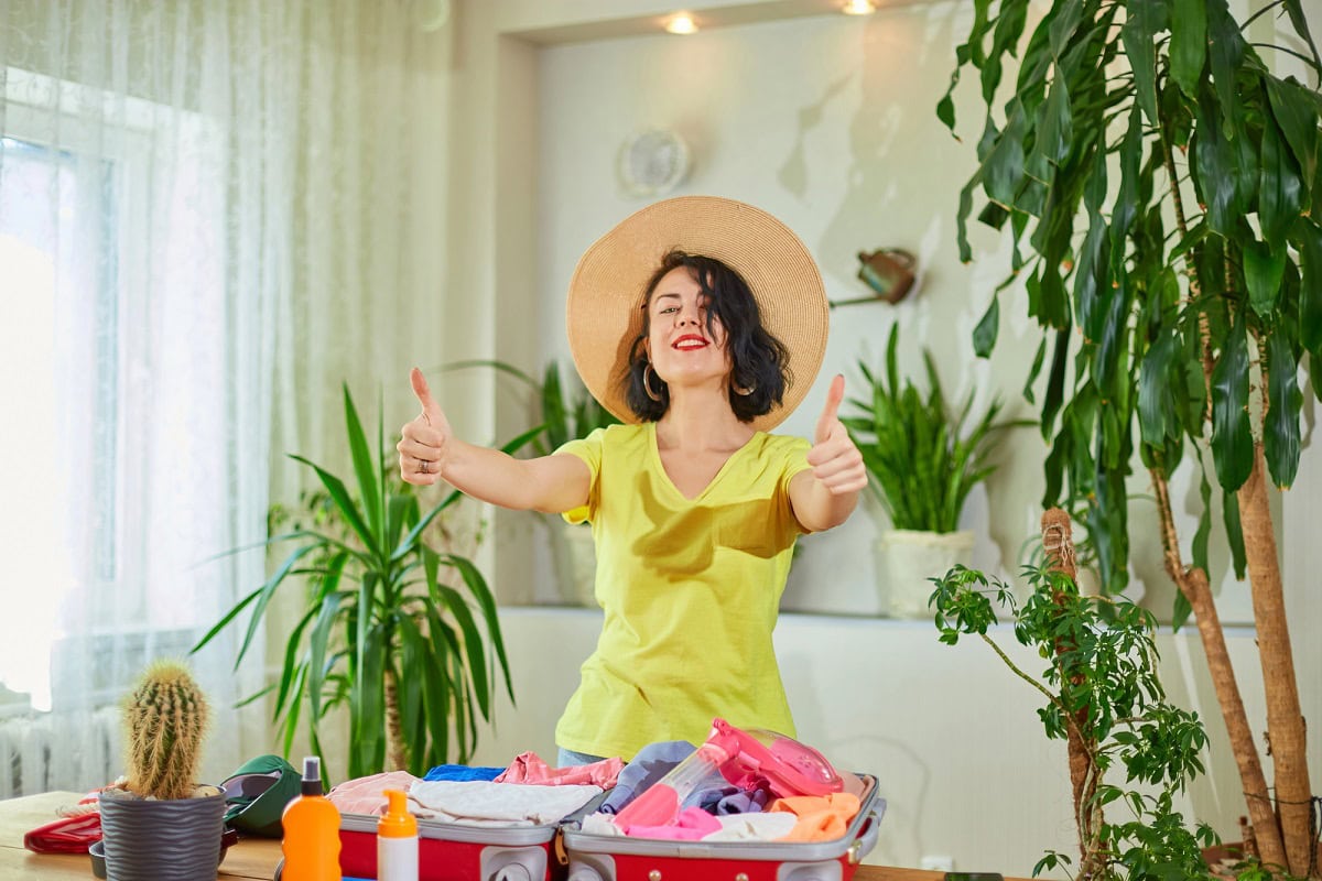 how to pack a small suitcase