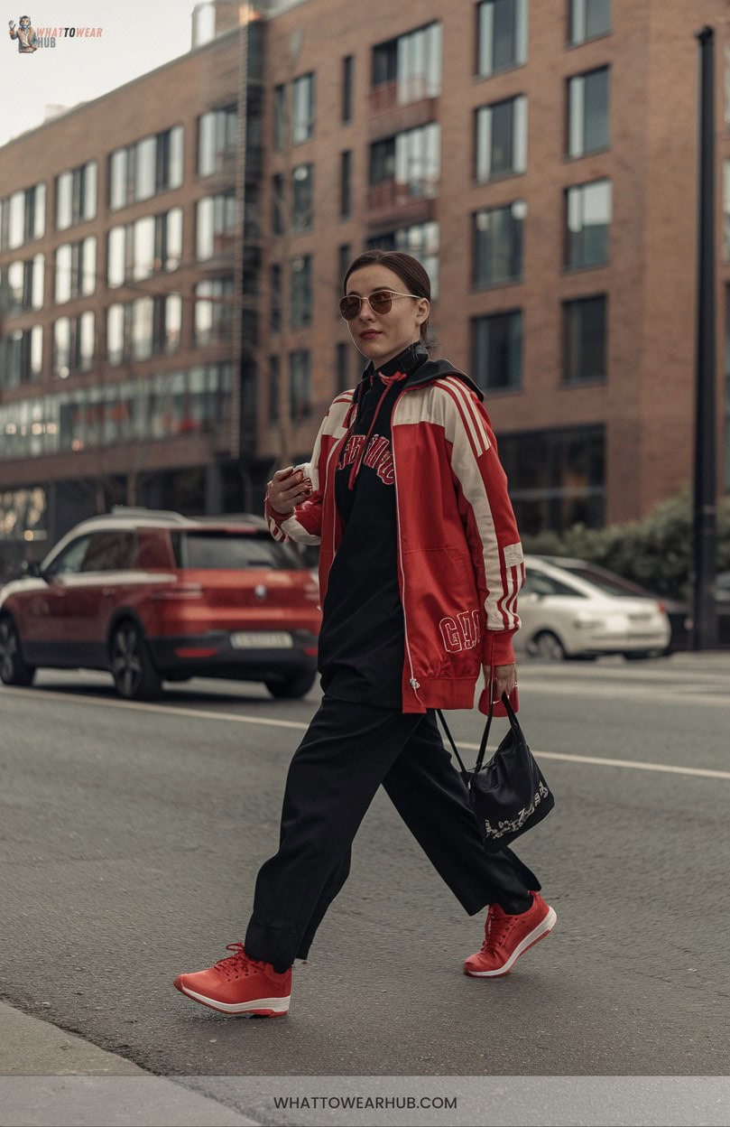 15 Edgy Red Streetwear Outfit Ideas