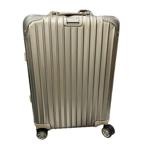 Rimowa Pre-owned Original Aluminium Suitcase in Gold S UK at SEIKK