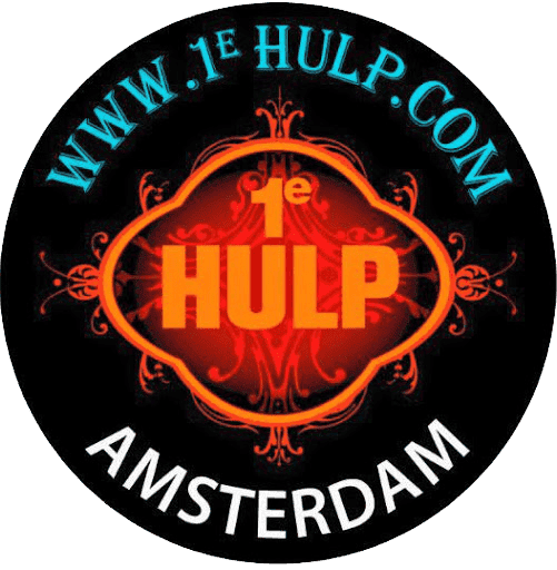 1e Hulp Coffeeshop, Logo