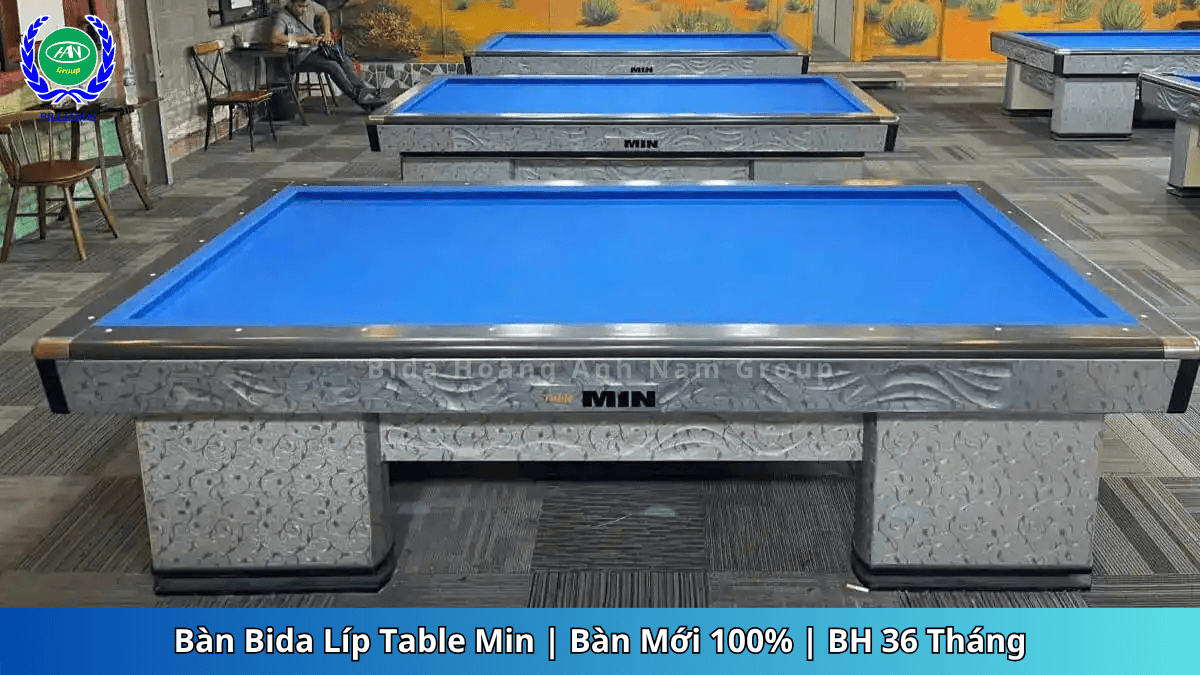 Bàn Bida Líp Table Min | Bàn Mới 100% | BH 36 Tháng | Bida Hoàng Anh Nam Group