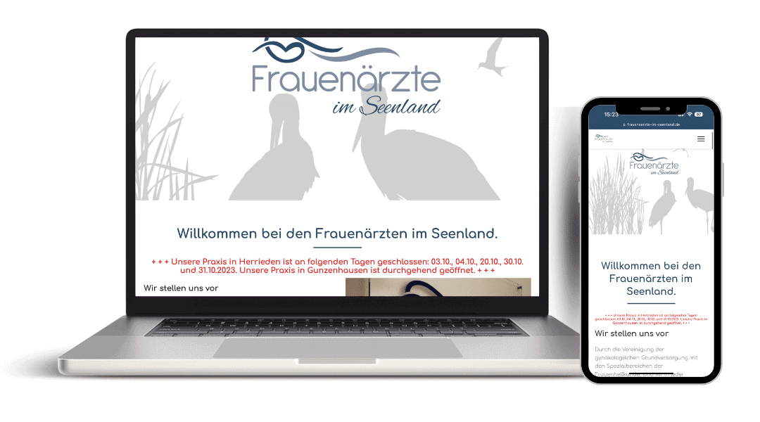 Frauenärzte Feuchtwangen Rustam Streicher Website Internsetseite für Frauenarzt Gynäkologe Arztpraxis Herrieden Aurach Ansbach