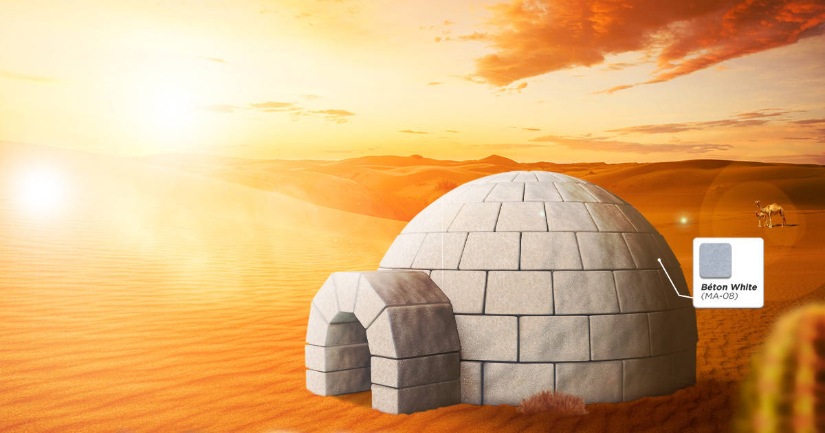 Exterior ACP Protects from Heat