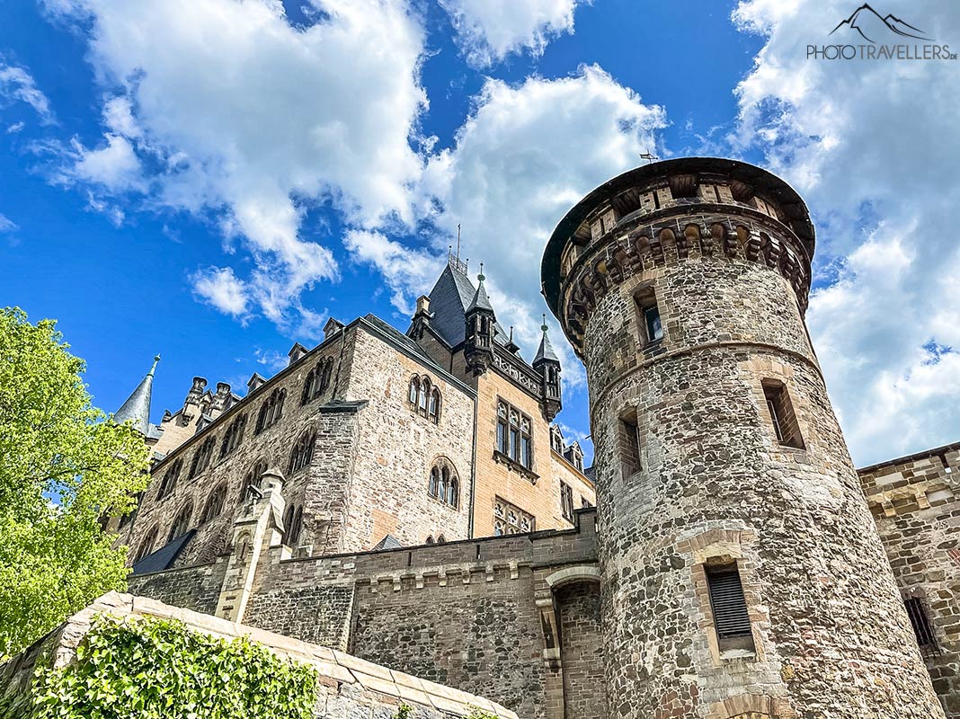 Blick auf Schloss Wernigerode