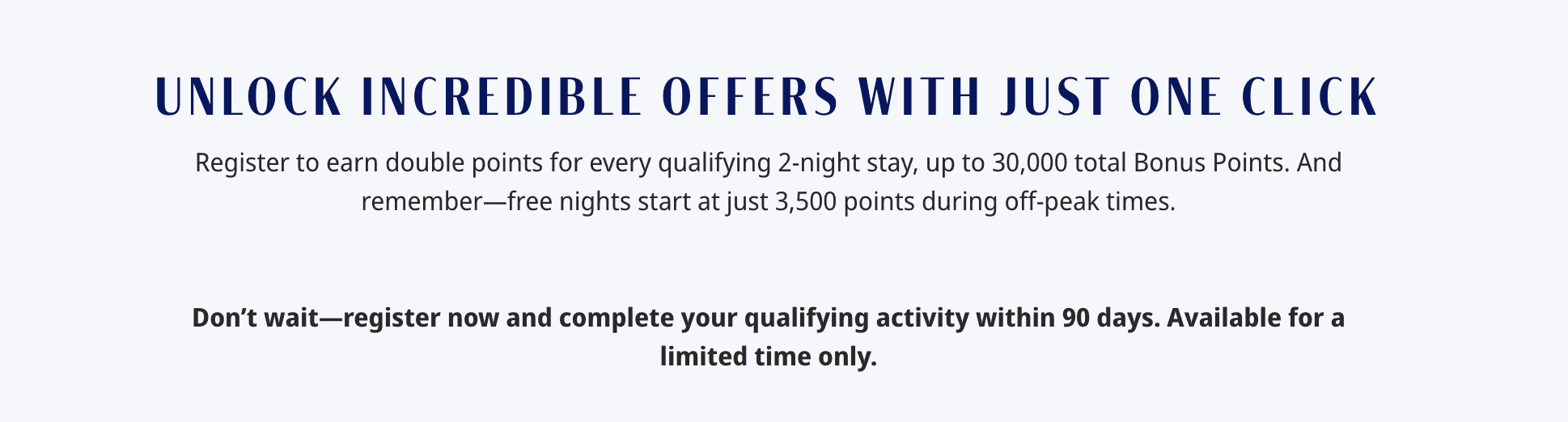 World of Hyatt Targeted Offers Summer 2025: Earn Bonus Points and Free Night 3 Example of a Double Points offer