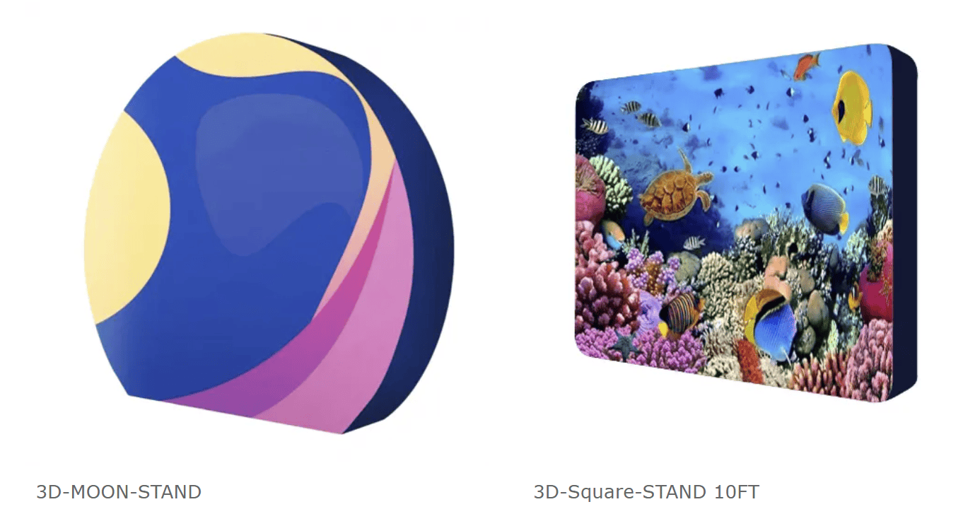 Tension Fabric Backdrop Tower DIsplay (1) Tension Fabric Backdrop Tower Display