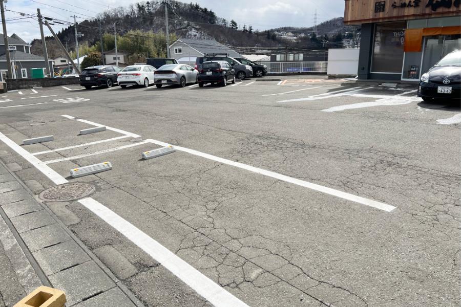 らーめん堂 仙台っ子 愛子店 駐車場(台数:約20台)