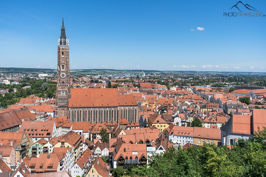 Der Blick über Landshut