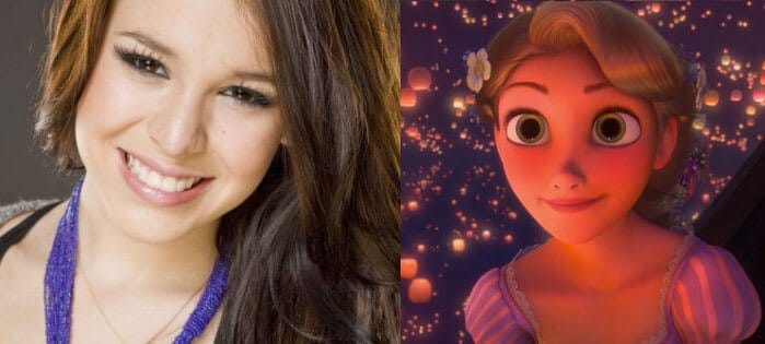 danna paola es rapunzel doblaje voz