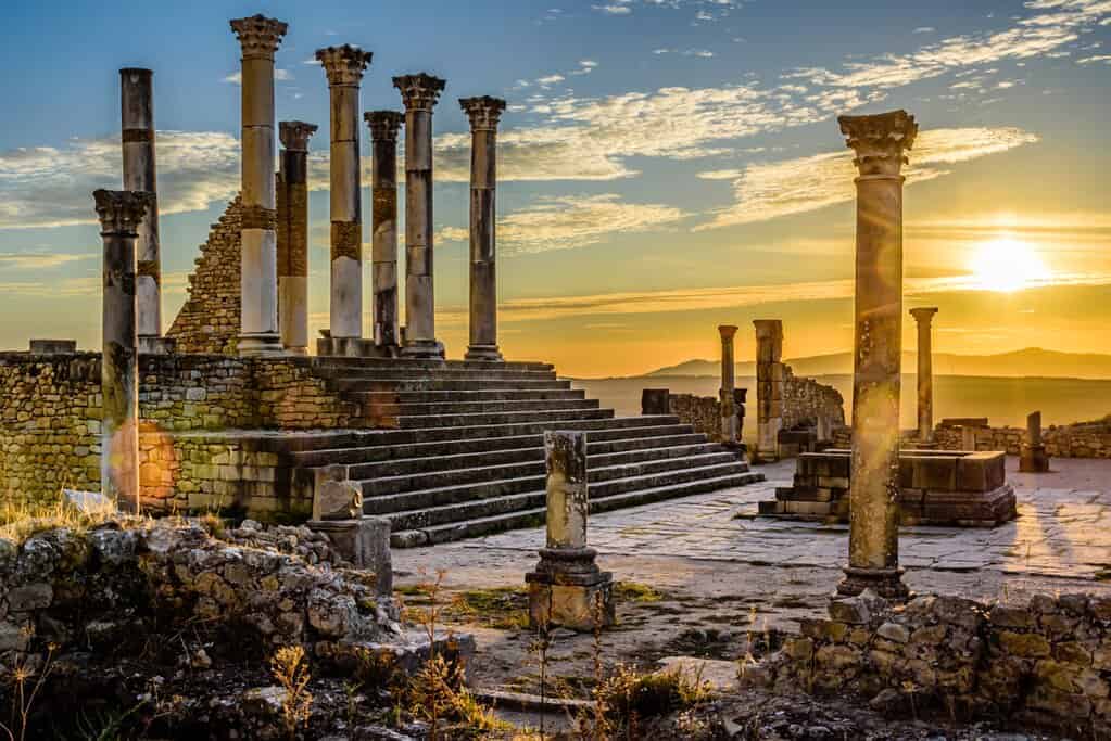 Ancient-Roman-ruins-of-Volubilis-near-Meknes