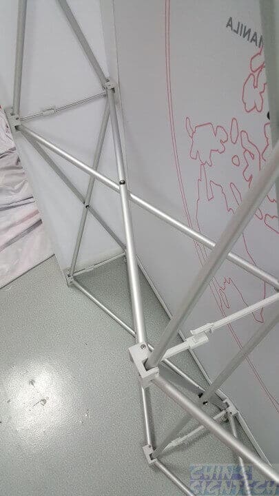 Pop Out Display Plastic connectors