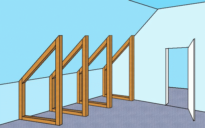 Schrank Dachschräge