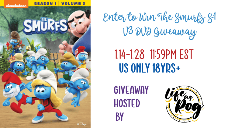 Enter to Win The Smurfs Season 1 Volume 3 DVD Giveaway 1 smurfs season 1 volume 3 dvd giveaway