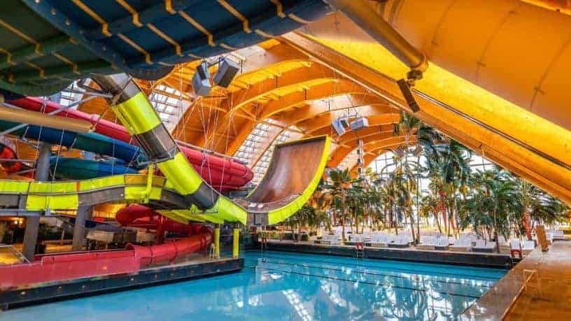 PARCURI ACVATICE BUCURESTI tobogane interior Therme