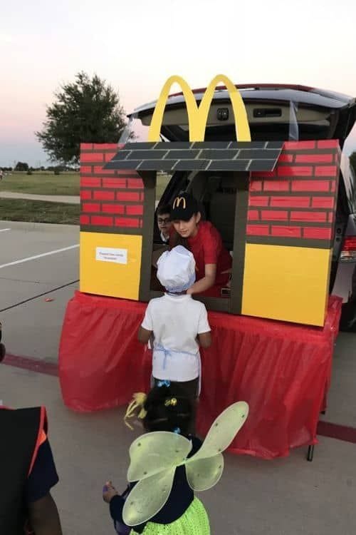 McDonald’s Drive-Thru Trunk or Treat idea